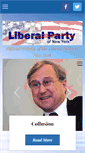Mobile Screenshot of liberalparty.org